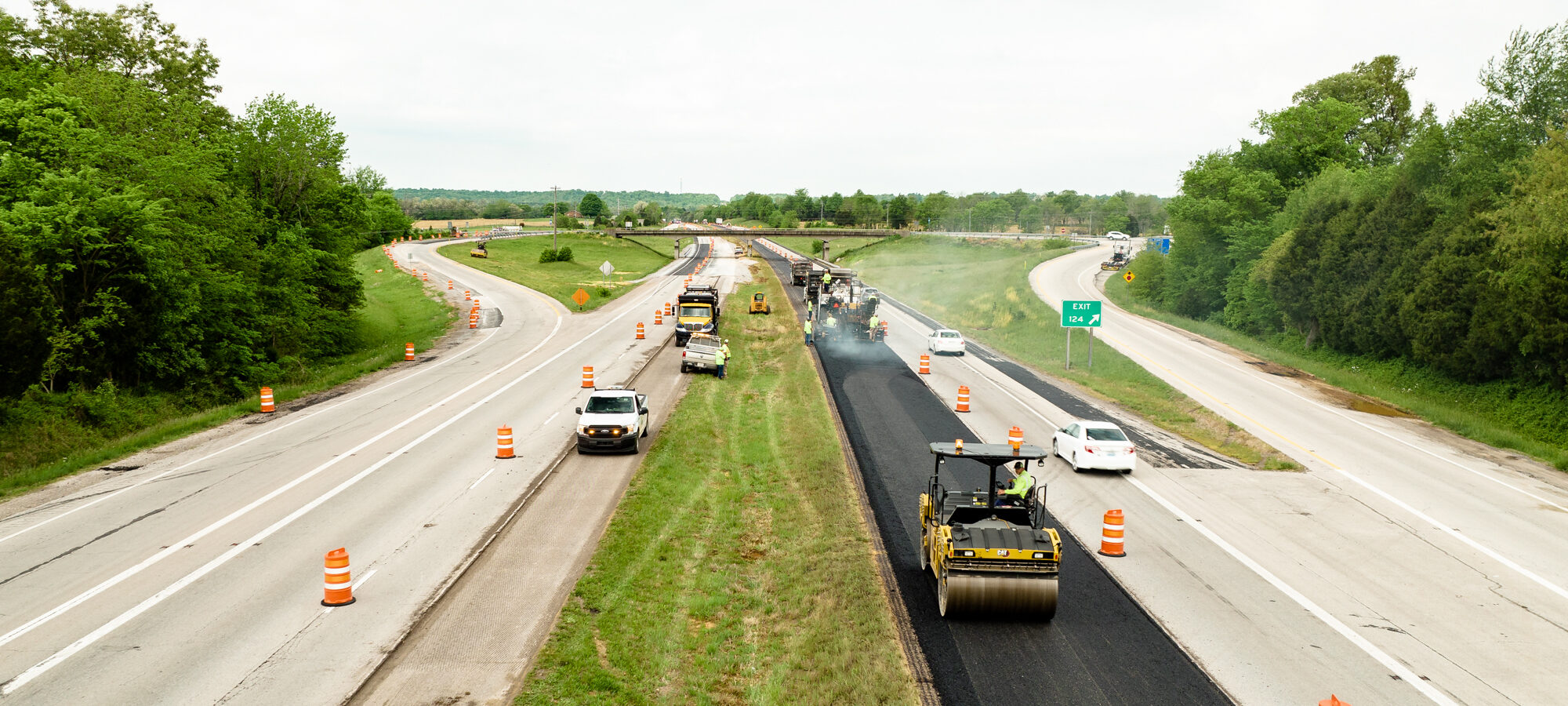 Road construction