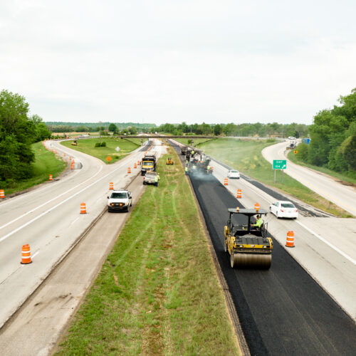 Road construction