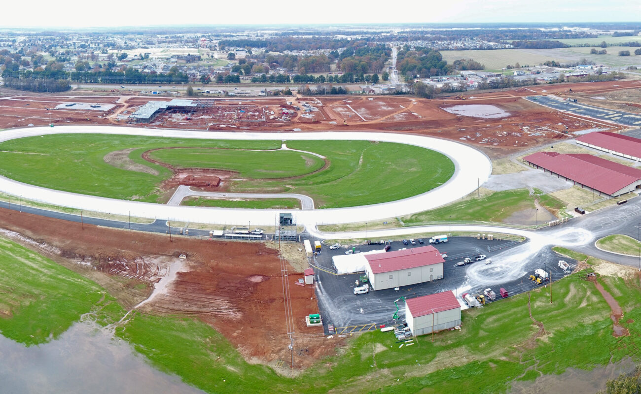 Race track field